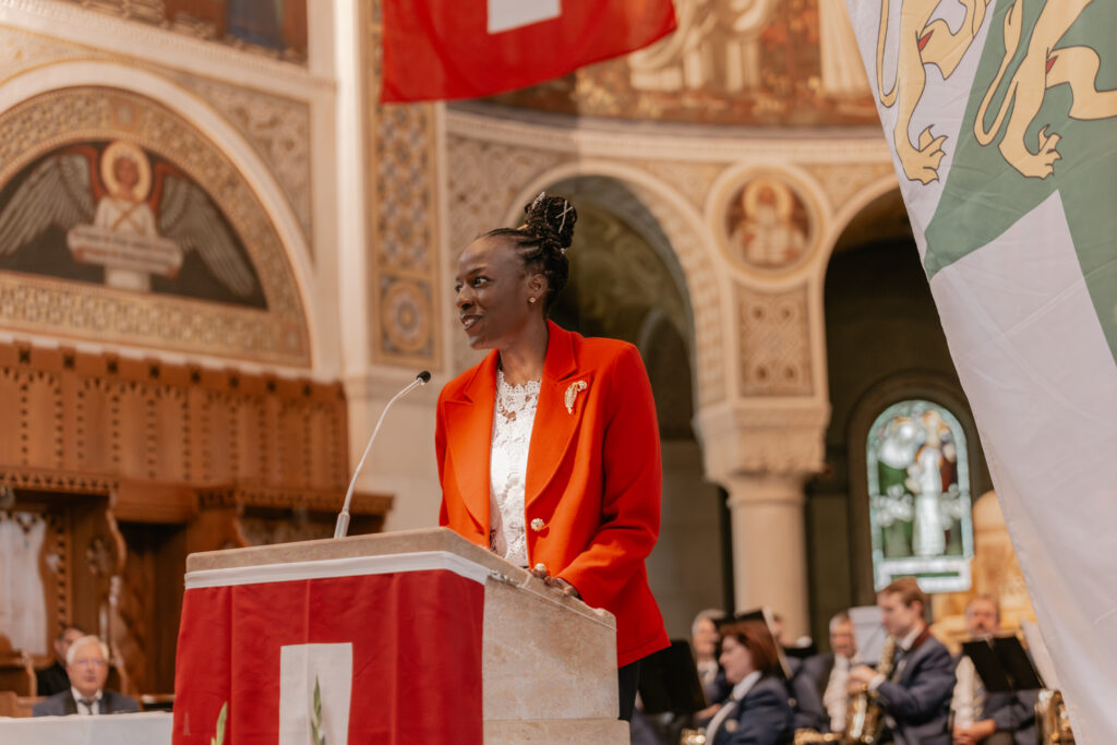 1. August-Rede in Romanshorn mit Yasmin Giger